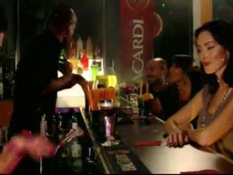 Freestyle Barman with Lighter