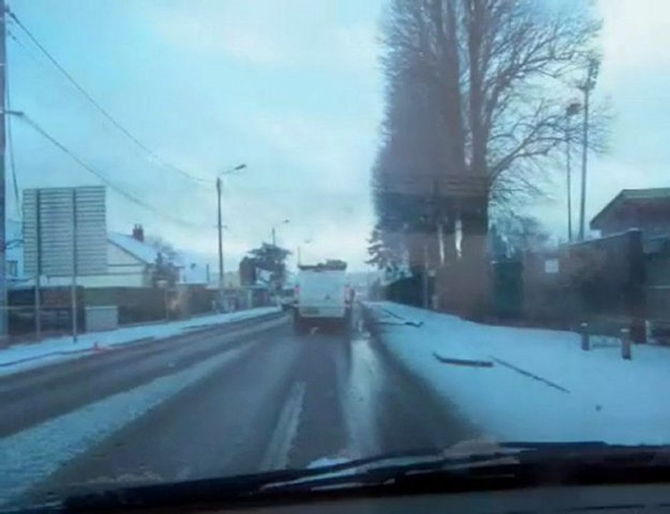 Beauvais et alentours : les routes sous la tempête