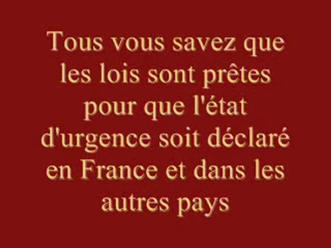 APPEL D'URGENCE à TOUS LES JOURNALISTES LIBRES