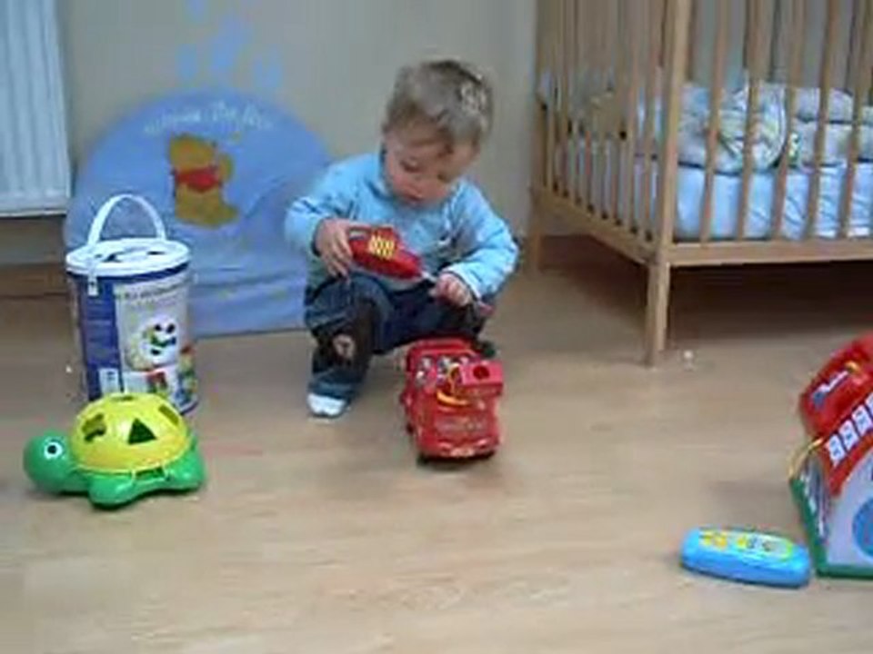 Nathan et le camion de pompier