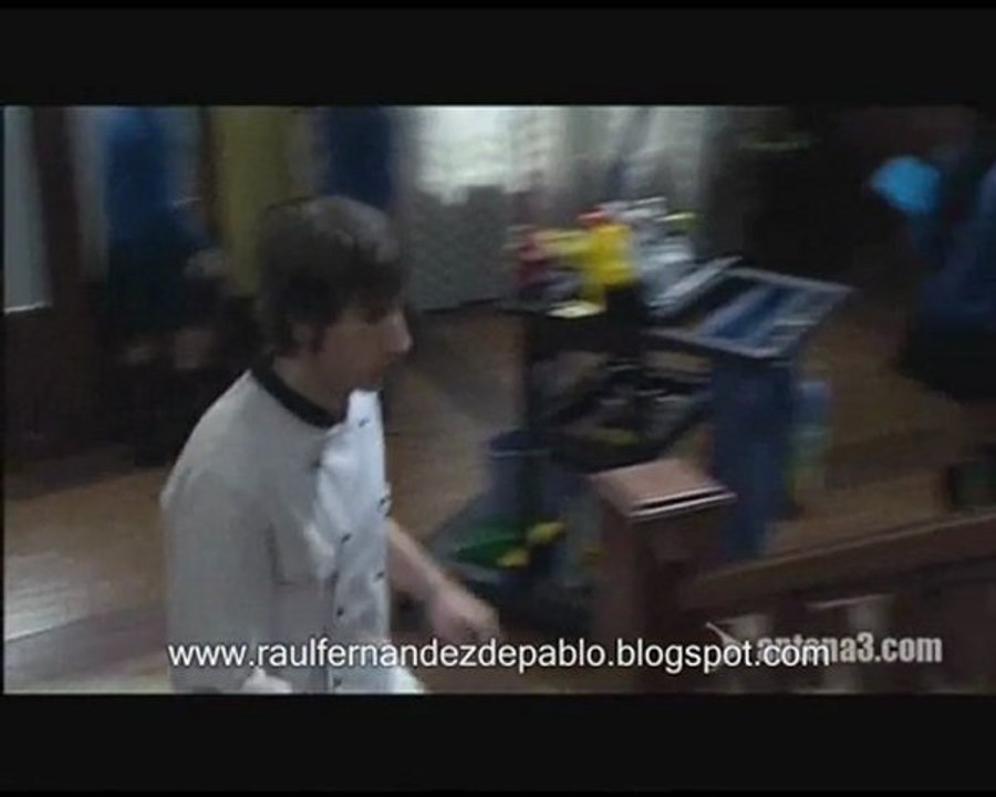 Escena de Fermín. El Internado 6x09