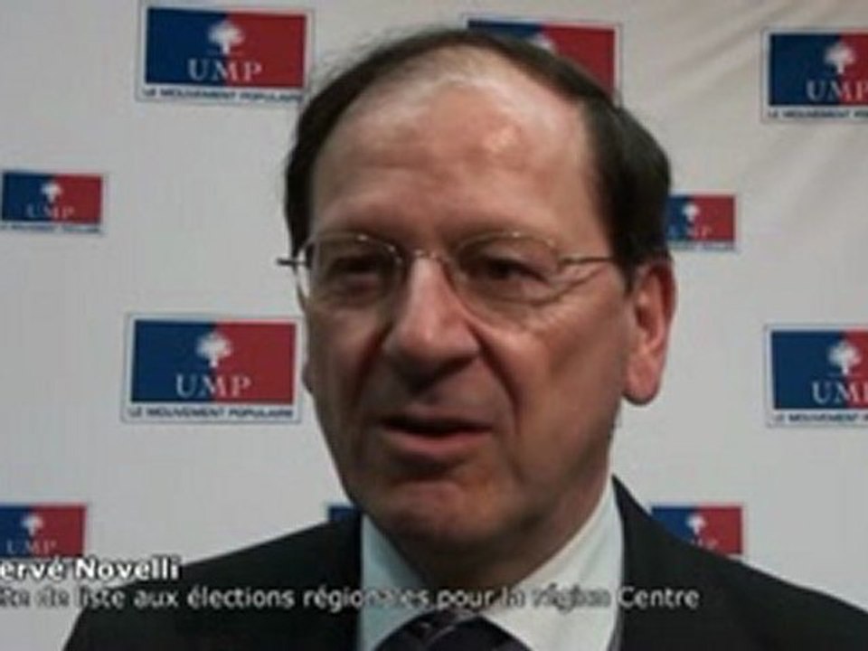 Ce que je veux pour ma région : itw d'Hervé Novelli