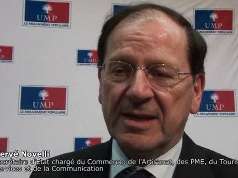 Les petits entrepreneurs mieux protégés: itw d'Hervé Novelli