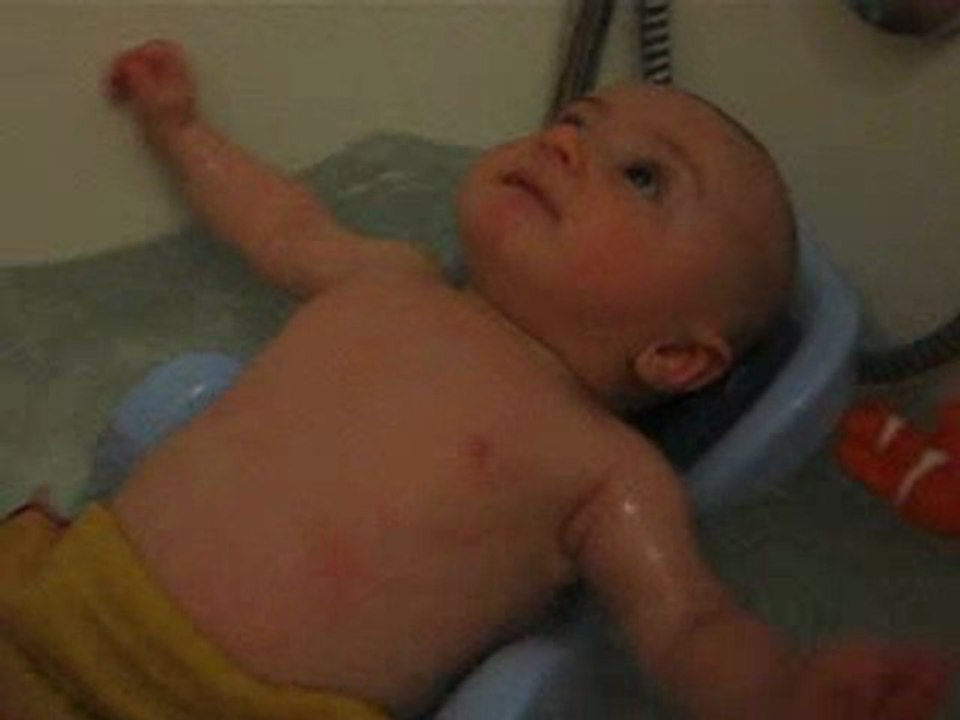 Dans le bain