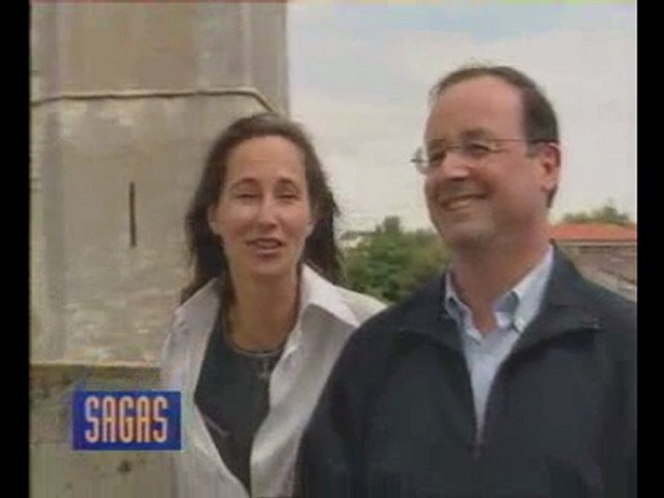 Ségolène Royal et François Hollande dans 'Sagas'
