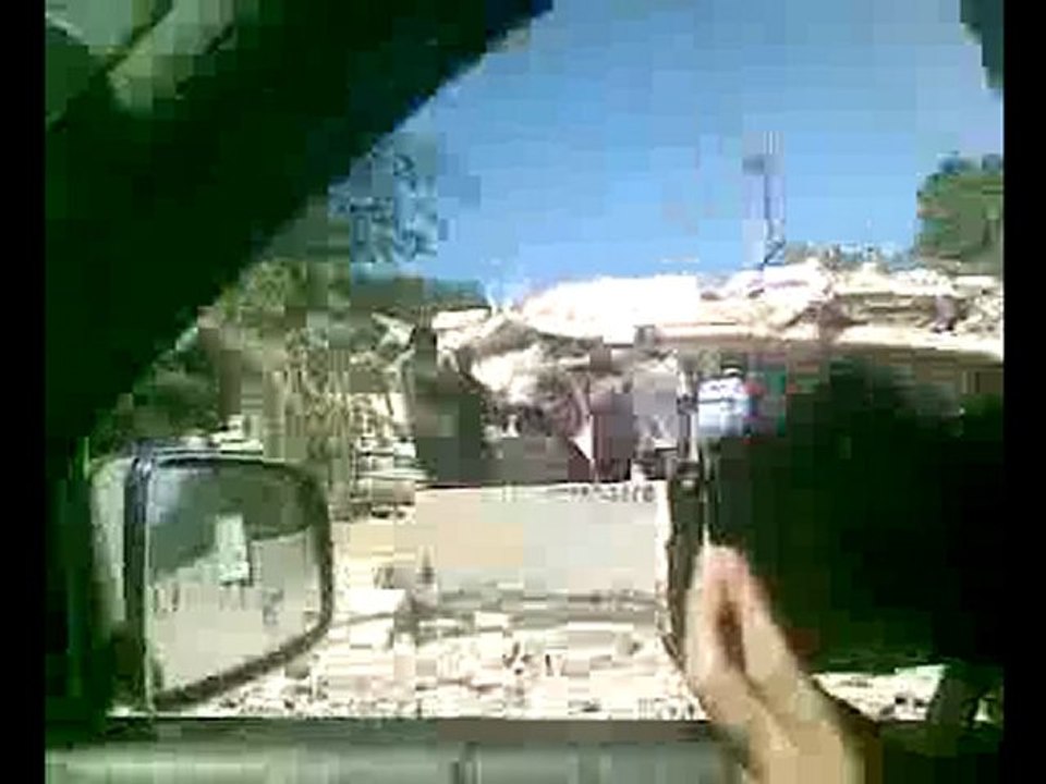 Les rues de Port-au-Prince après le séisme