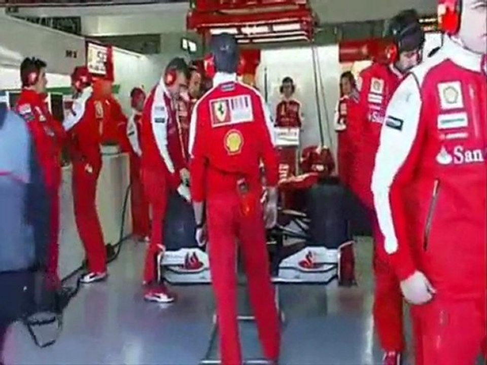 Essais Privés Formule 1  - Saison 2010 - Valencia jour 1