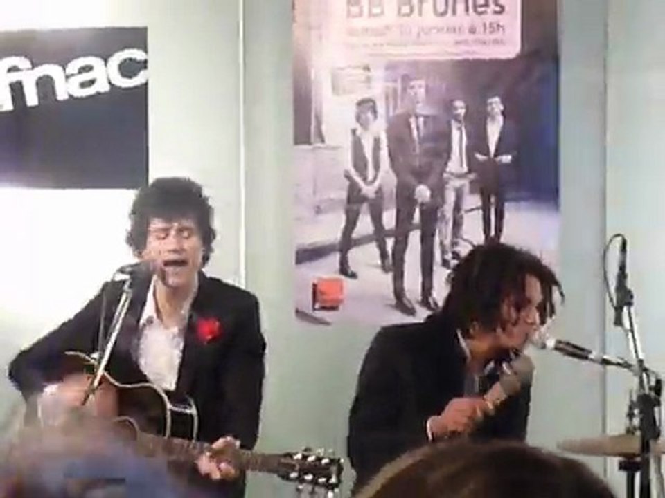 BB Brunes, dédicace fnac à Lille 2