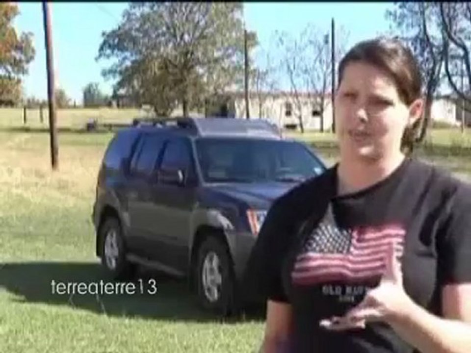 Ovni en 2009 au Texas, témoignage et vues sur la caméra