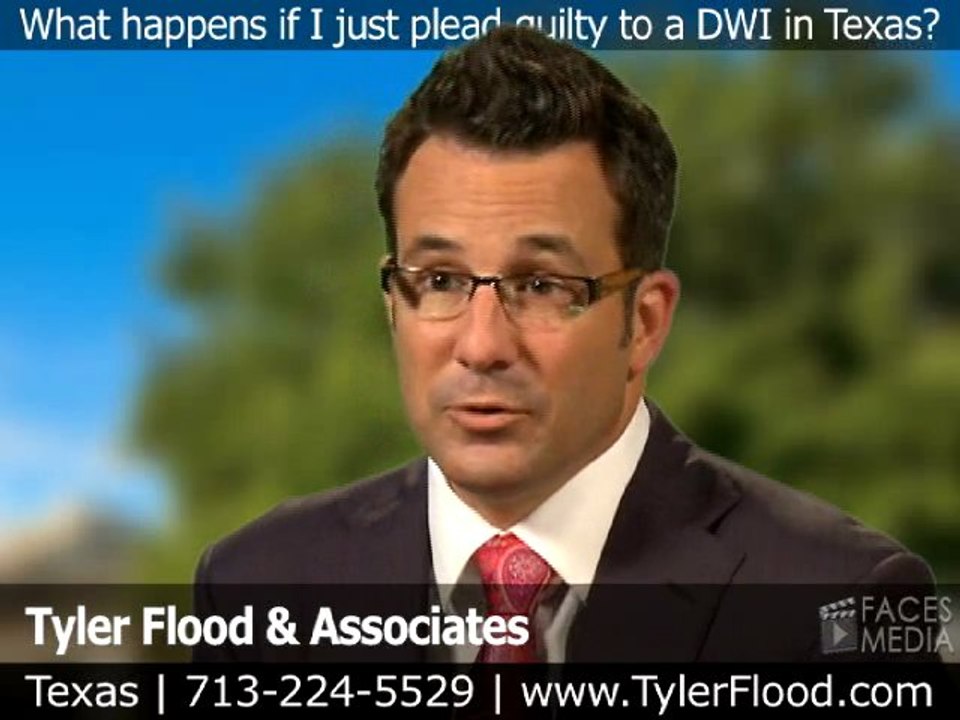 What Happens If I Just Plead Guilty To A DWI In Texas?