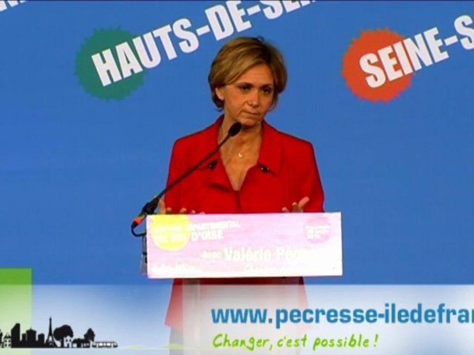 Discours de Valérie Pécresse au Meeting de Froconville 2/2