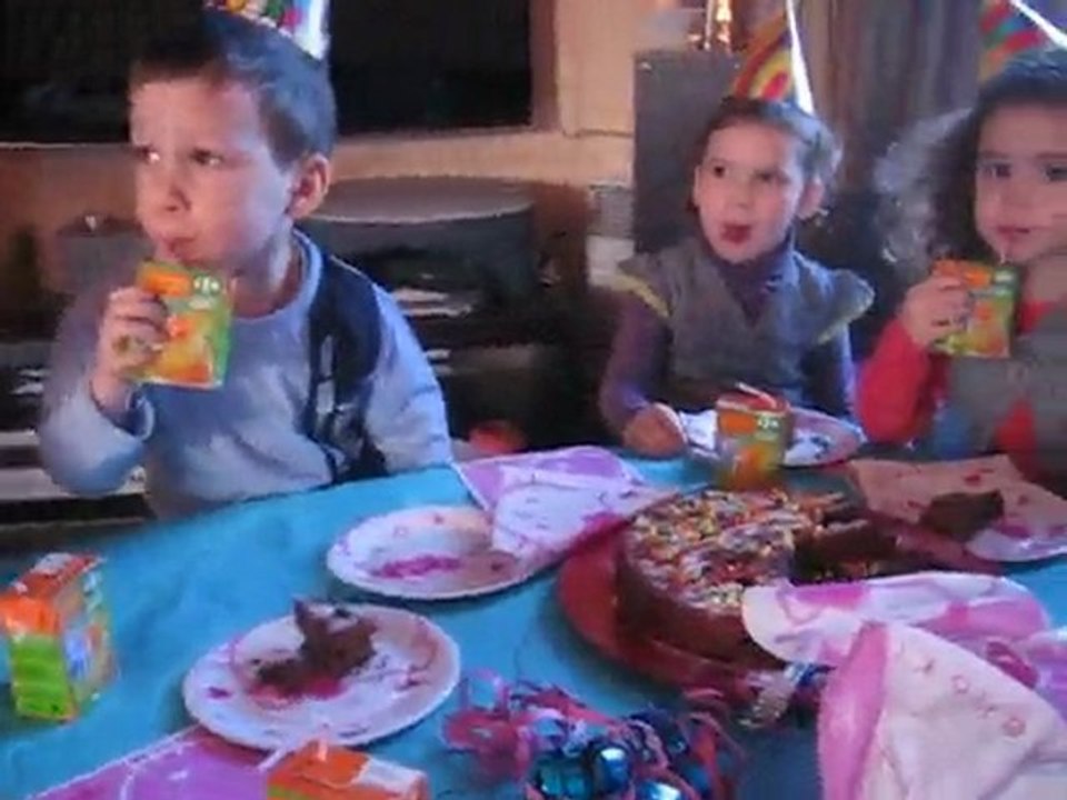 Anniversaire de Lucie - 4 ans