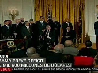 EEUU prevé déficit de 1600 millones de dólares