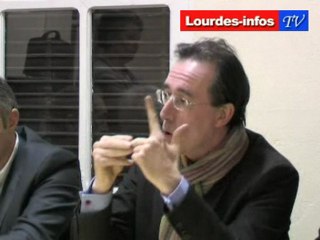 Jean-Pierre Artignanve Maire de Lourdes sur l’hôpital unique