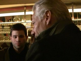 Dominique de Villepin, au café le Basile Paris