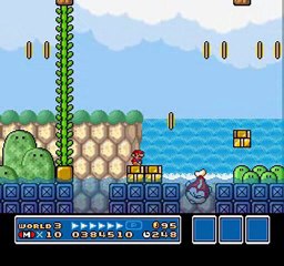 Super Mario bros 3 W.T 4 Poissons