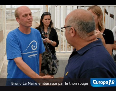 Bruno Le Maire, très discret sur le thon rouge