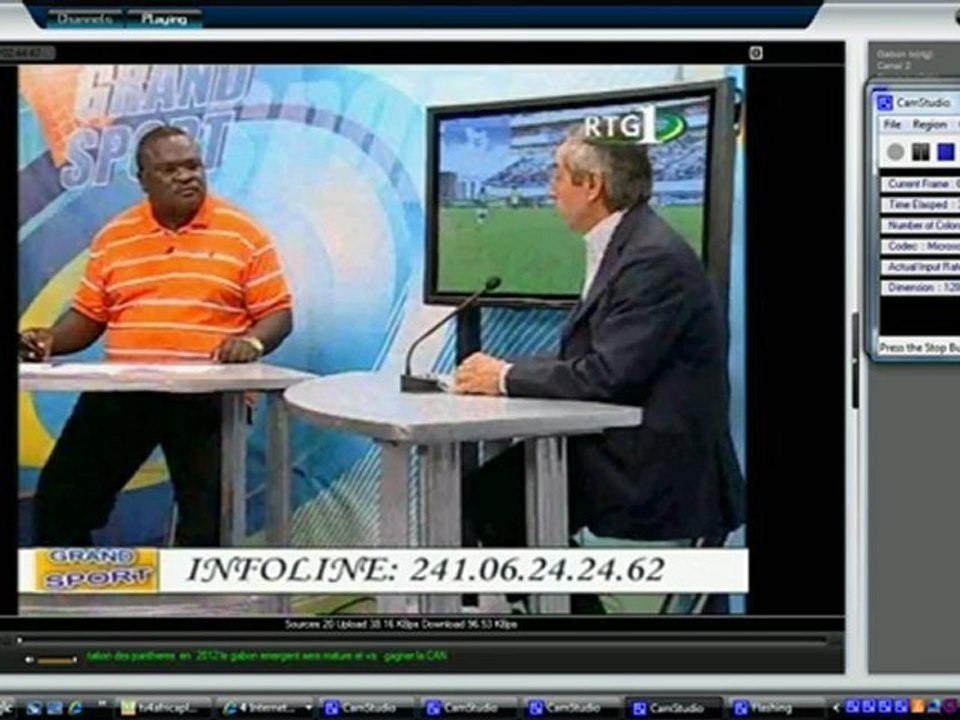 Emission "Grand Sport" 1er/02/10 (part 4)