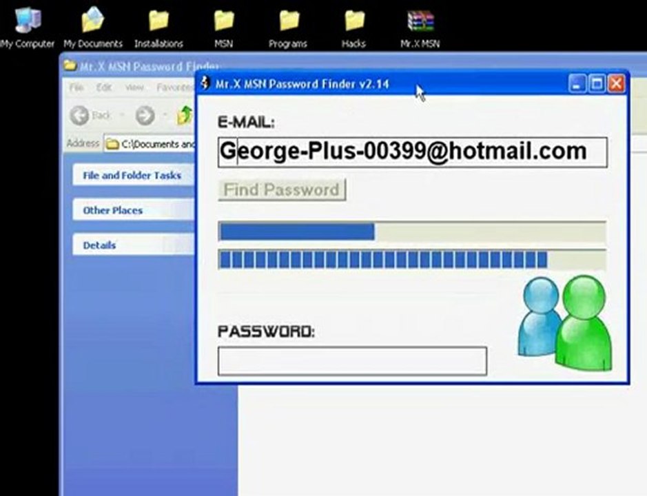 How to Find MSN/Hotmail Passwords, Mr.X MSN