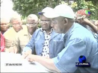 Fin de la visite de travail du ministre des travaux publics