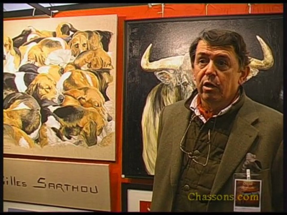 Sarthou Gilles, artiste peintre animalier