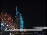 earthTV: New Year's Eve fireworks in Dubai 2009/2010