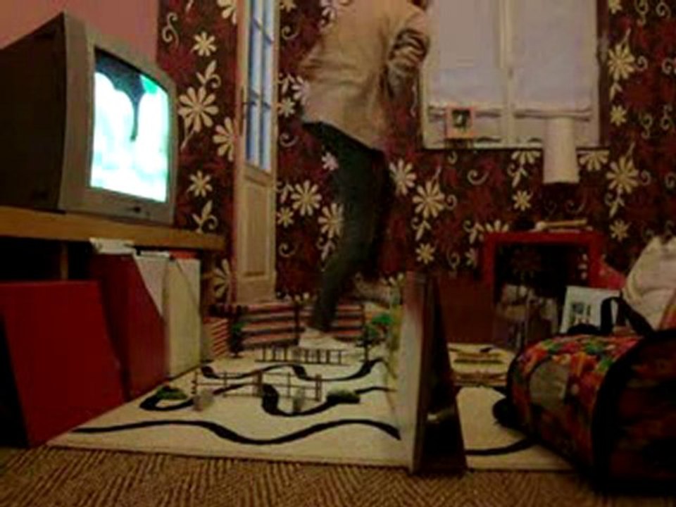 Parcours effectuer par Bounty , 4 points - dérobade.