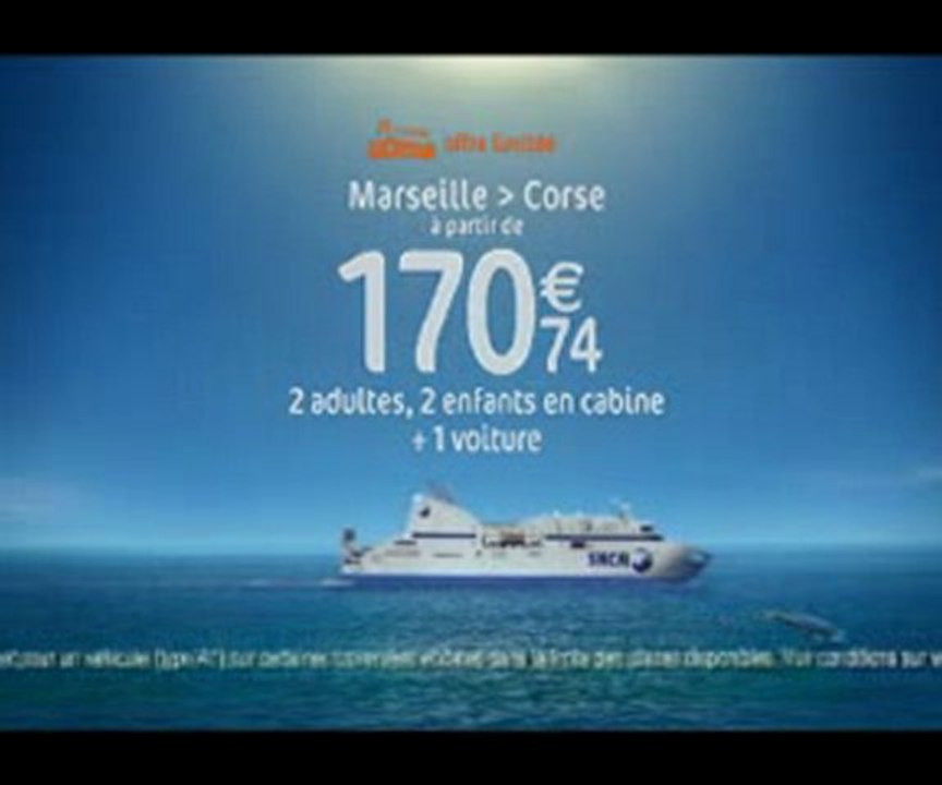 SNCMieux : Spot publicitaire de la SNCM [Pascal Paoli]