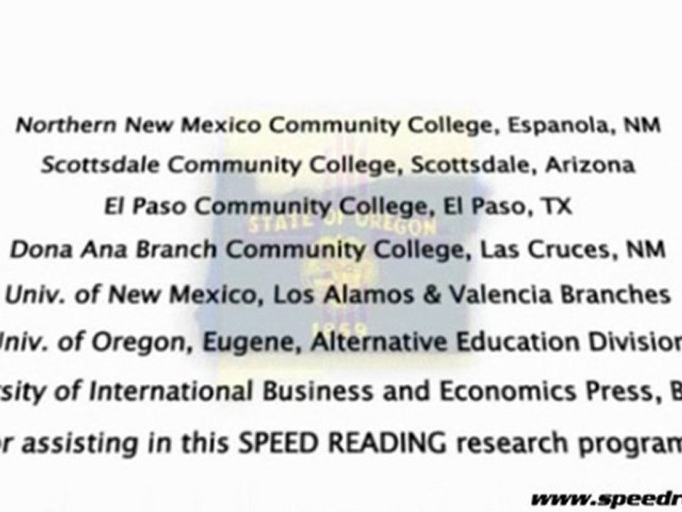 Read Faster with Speed Reading