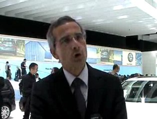 Trois questions à Thierry Lespiaucq, Directeur général Volkswagen France (Mondial de l'Automobile de Paris 2008).