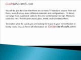 Guide to TV Stands - Big/Flat Screen Television Stands ...