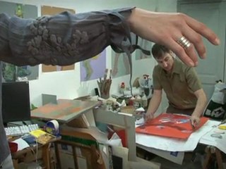 "Confidences en atelier ".Visite atelier Arnaud Franc