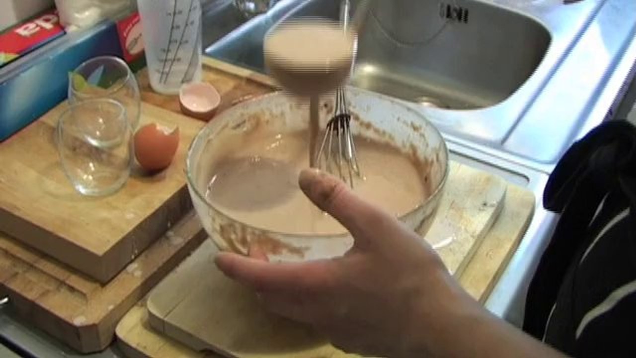 Clarisse-Kitchen N°2 : Crêpes au chocolat.