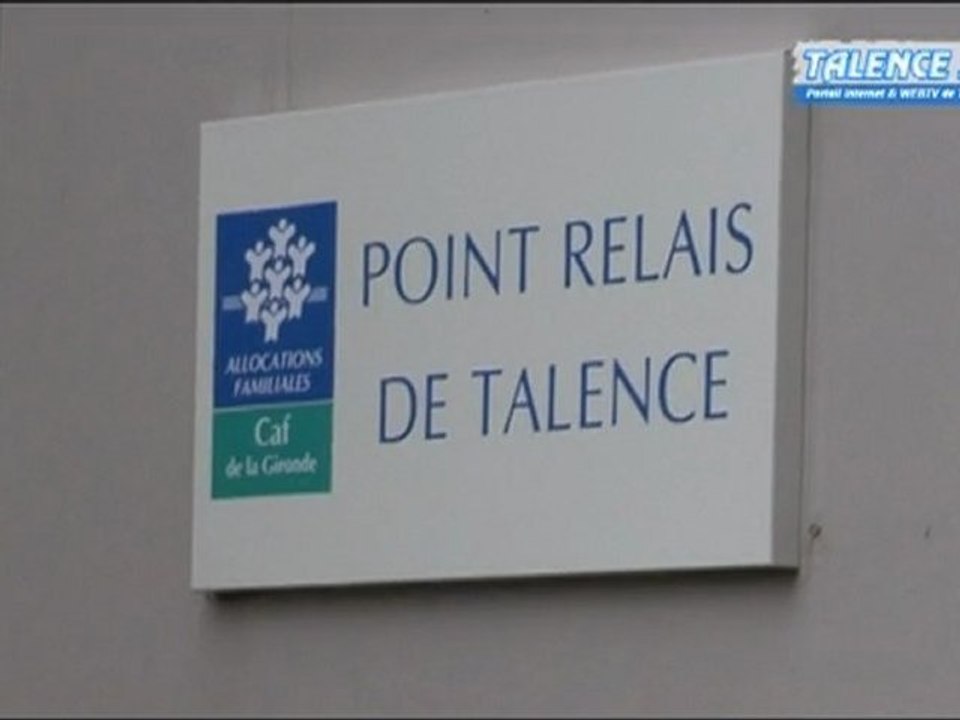 Inauguration du point relais C.A.F de Talence Thouars