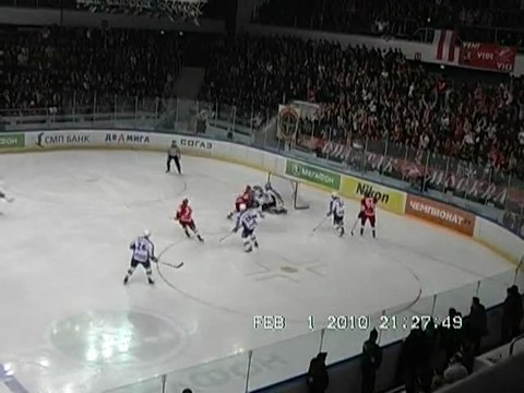 Обзор 01.02.10.Спартак@СКА 5-4Б
