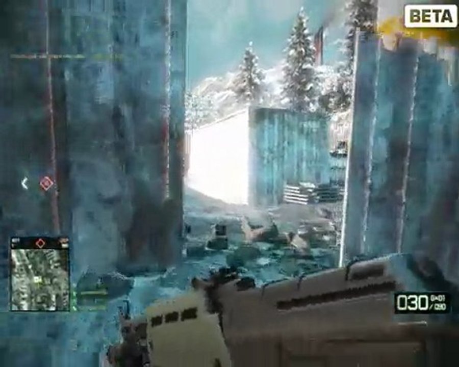 Vidéo gameplay - Beta PC - Battlefield bad company 2