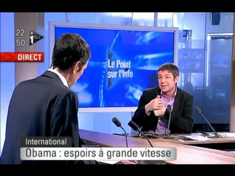 Barack Obama prend le train