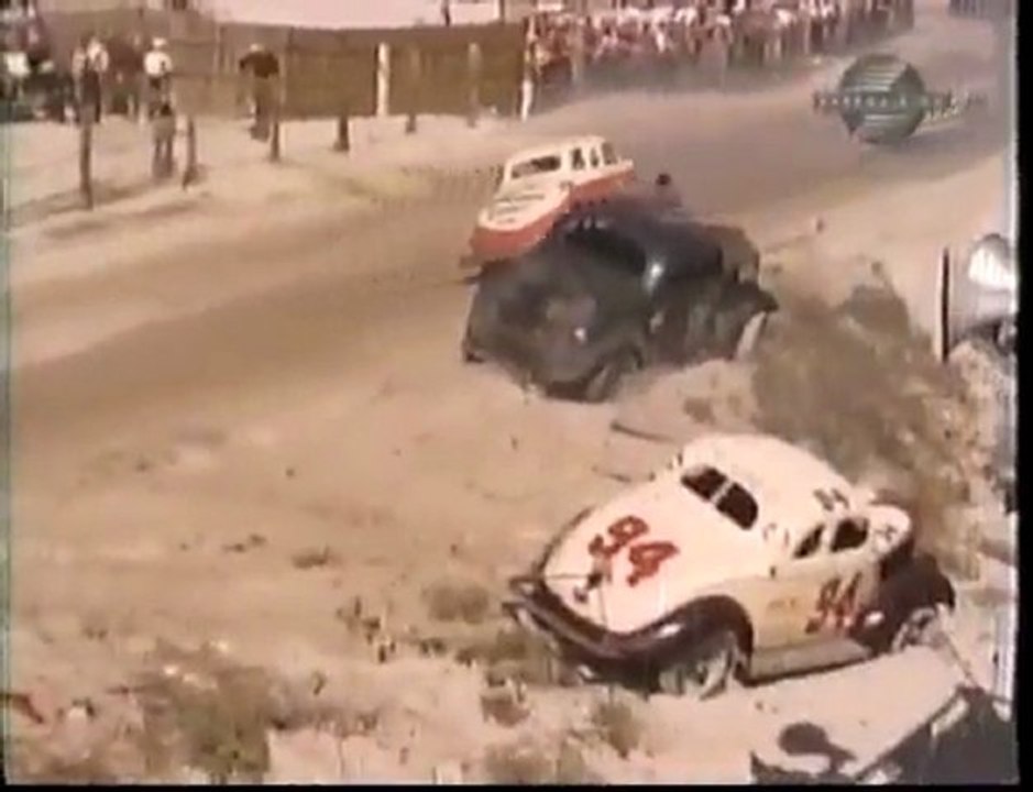 NASCAR Daytona Beach Race - 1952 Jimmie Lewallen driving #47