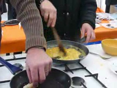 omelette a la truffe, concours de Sorges 1er février 2010