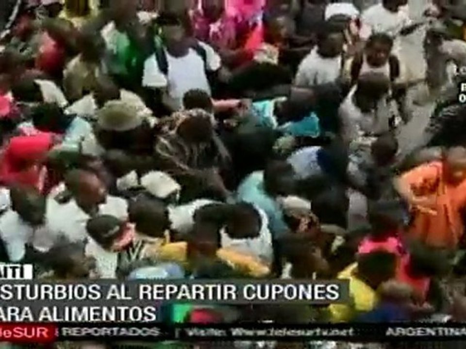 Soldados de EEUU disparan contra ciudadanos haitianos