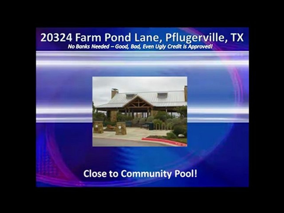 Pflugerville Texas House - Owner Financed Home