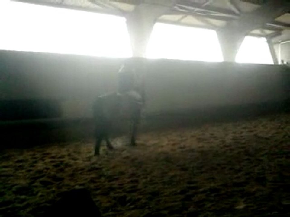 poupette petite croix à cru en licol février 2010