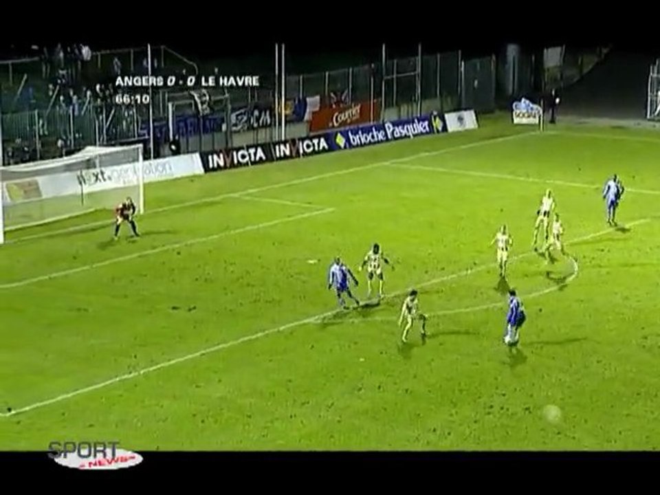 Le SCO fait match nul contre Le Havre (Foot D2)