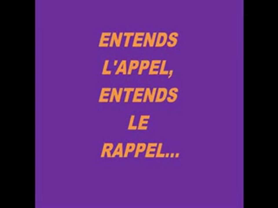 LE MESSAGE DE MON SEIGNEUR