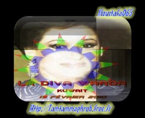 Warda au Kuwait le 19 - 2 - 2010