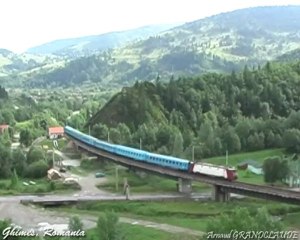 Trenuri CFR in Ghimes - Trains à Ghimes, Roumanie