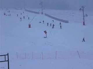 decente de skii en vacance