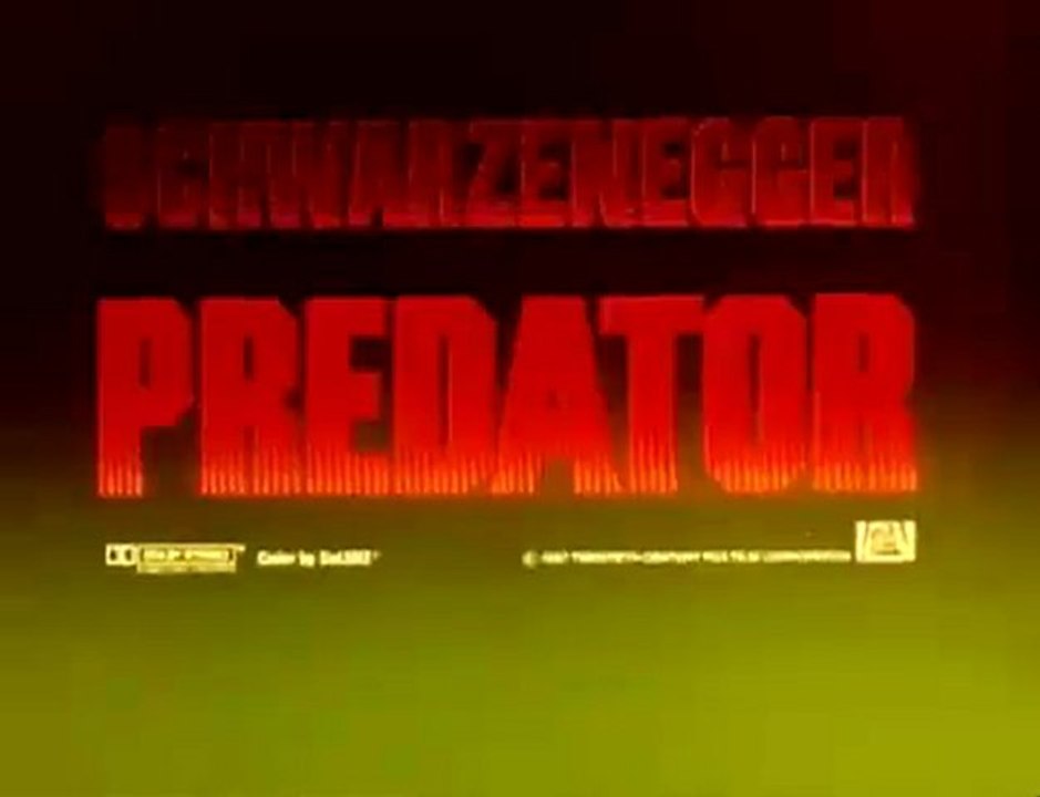 Predator (1987) Trailer