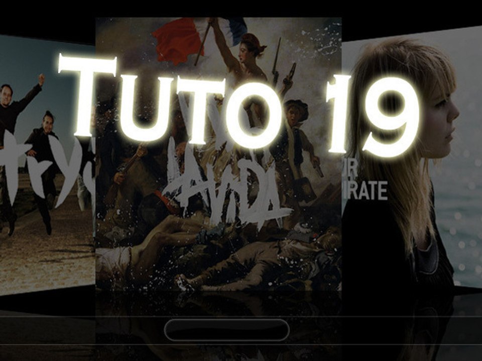 FreD || tutorial photoshop #19 Comment fair un cover flow