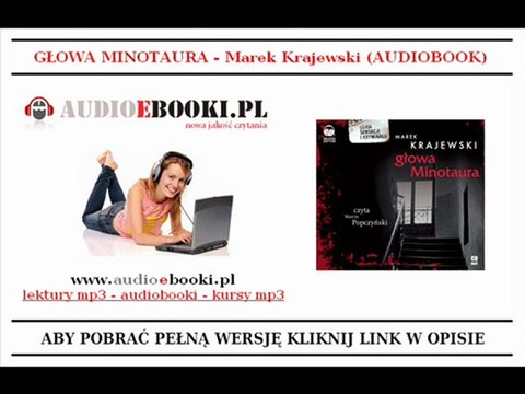 GŁOWA MINOTAURA - M. Krajewski Kryminał Mp3 (Książka audio)